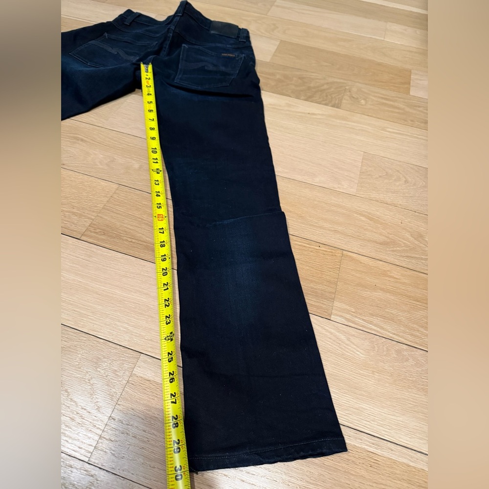 Nudie Jeans Grim Tim Black Daze Denim Jeans 1003937 - Picture 3 of 5